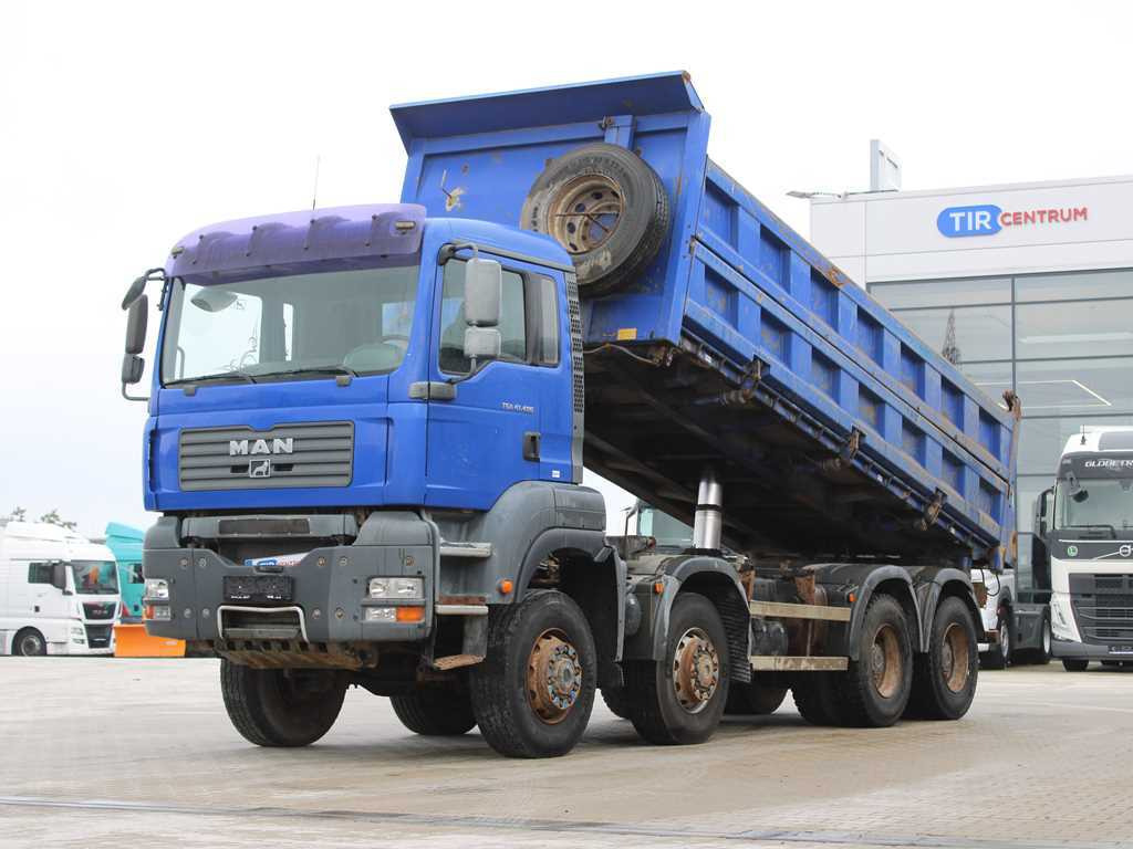 MAN TGA 41.480, 8X6, THREE SIDED, EURO 3, RETARDER, 17m³ - Кипер: слика 1 MAN TGA 41.480, 8X6, THREE SIDED, EURO 3, RETARDER, 17m³ - Кипер: слика 1