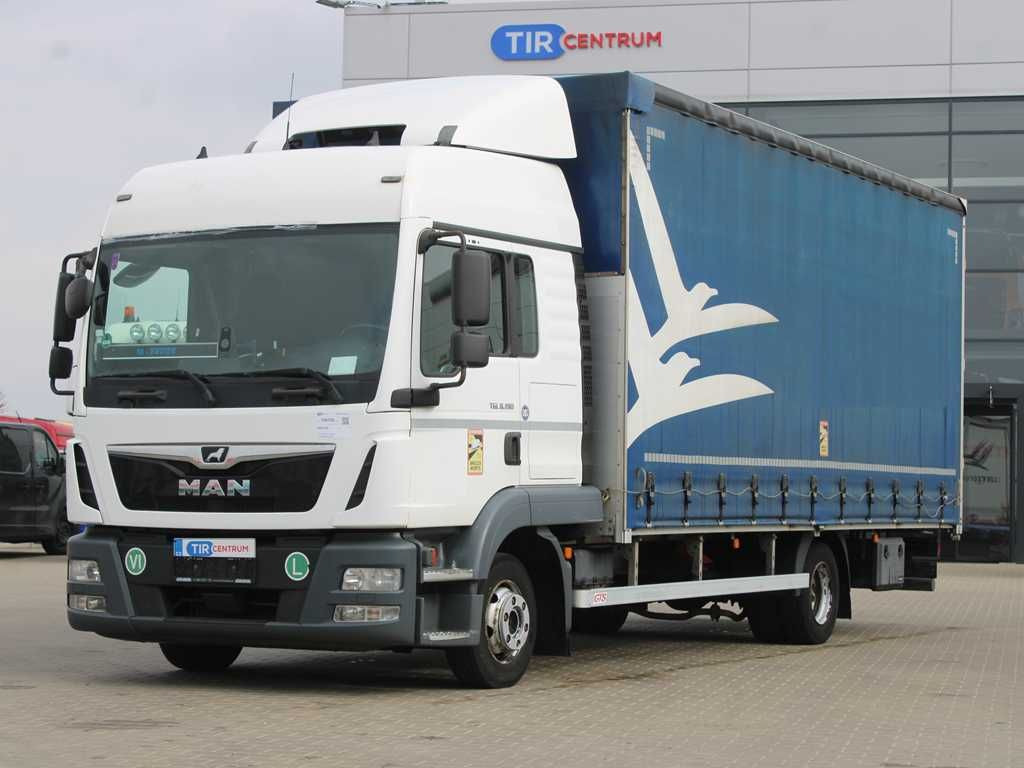 MAN TGL 8.190, EURO 6, PNEU 80% - Камион со церада: слика 1 MAN TGL 8.190, EURO 6, PNEU 80% - Камион со церада: слика 1