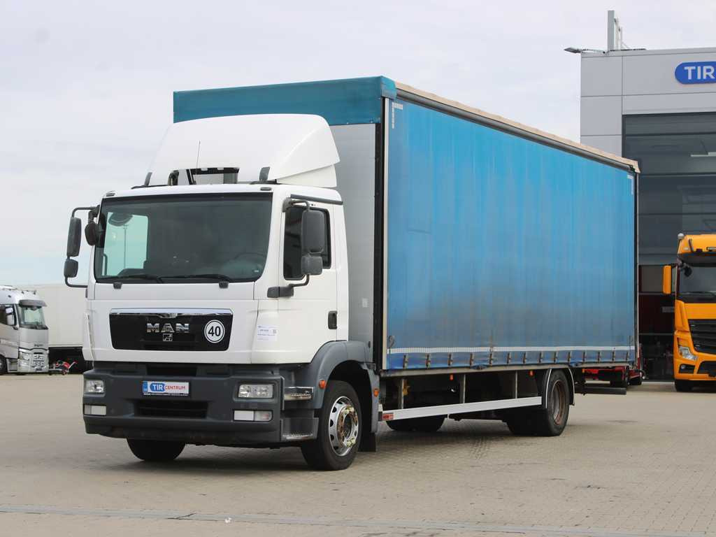 MAN TGM 18.290, EURO 5, AIR SUSPENSION - Камион со церада: слика 1 MAN TGM 18.290, EURO 5, AIR SUSPENSION - Камион со церада: слика 1