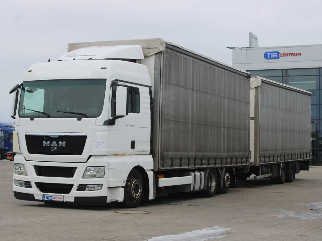 MAN TGX 24.440, 6X2, EURO 5, PNEU 80% + PANAV - Камион со церада: слика 1 MAN TGX 24.440, 6X2, EURO 5, PNEU 80% + PANAV - Камион со церада: слика 1