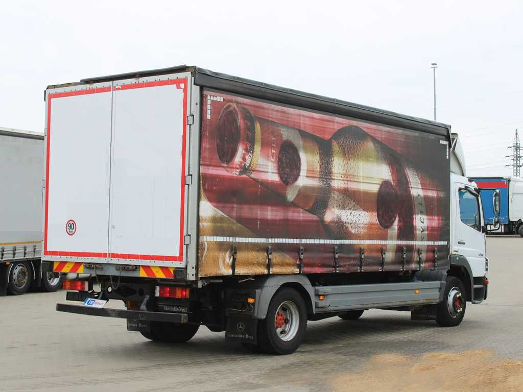 Mercedes-Benz ATEGO 1218, EURO 4 - Камион со церада: слика 3 Mercedes-Benz ATEGO 1218, EURO 4 - Камион со церада: слика 3