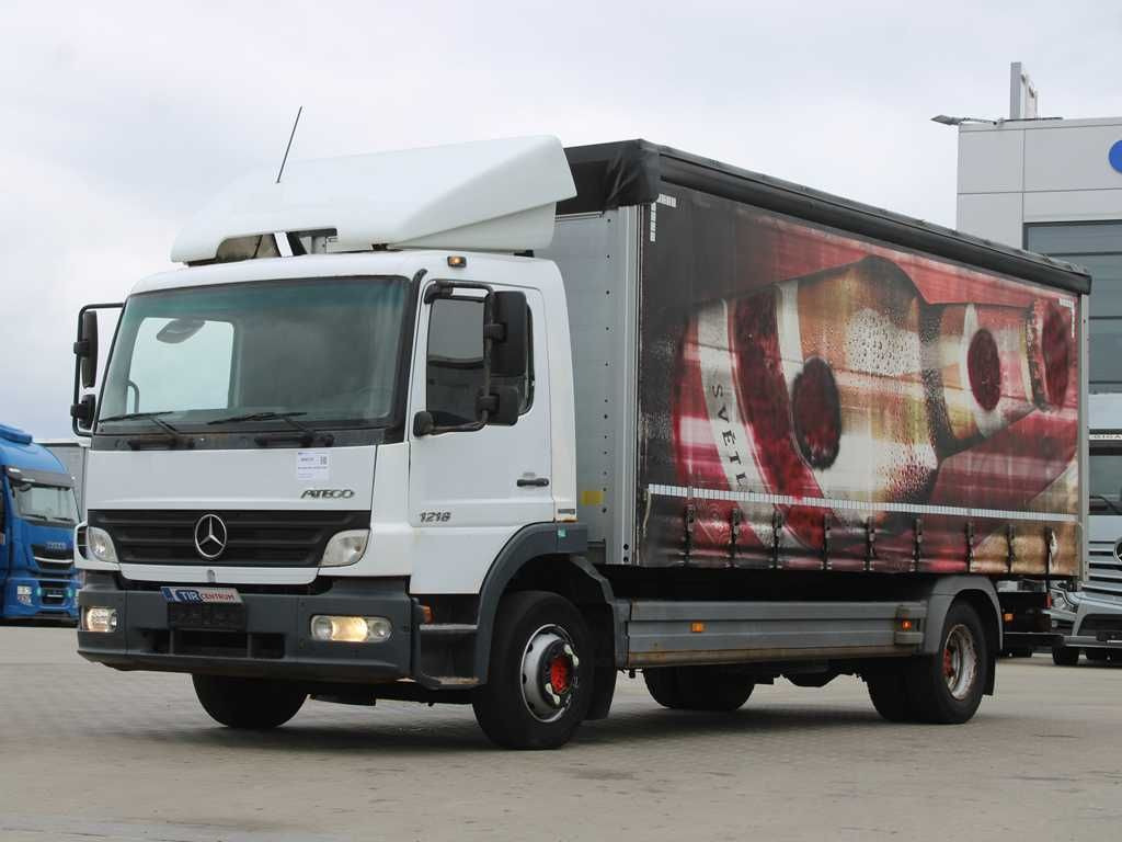 Mercedes-Benz ATEGO 1218, EURO 4 - Камион со церада: слика 1 Mercedes-Benz ATEGO 1218, EURO 4 - Камион со церада: слика 1