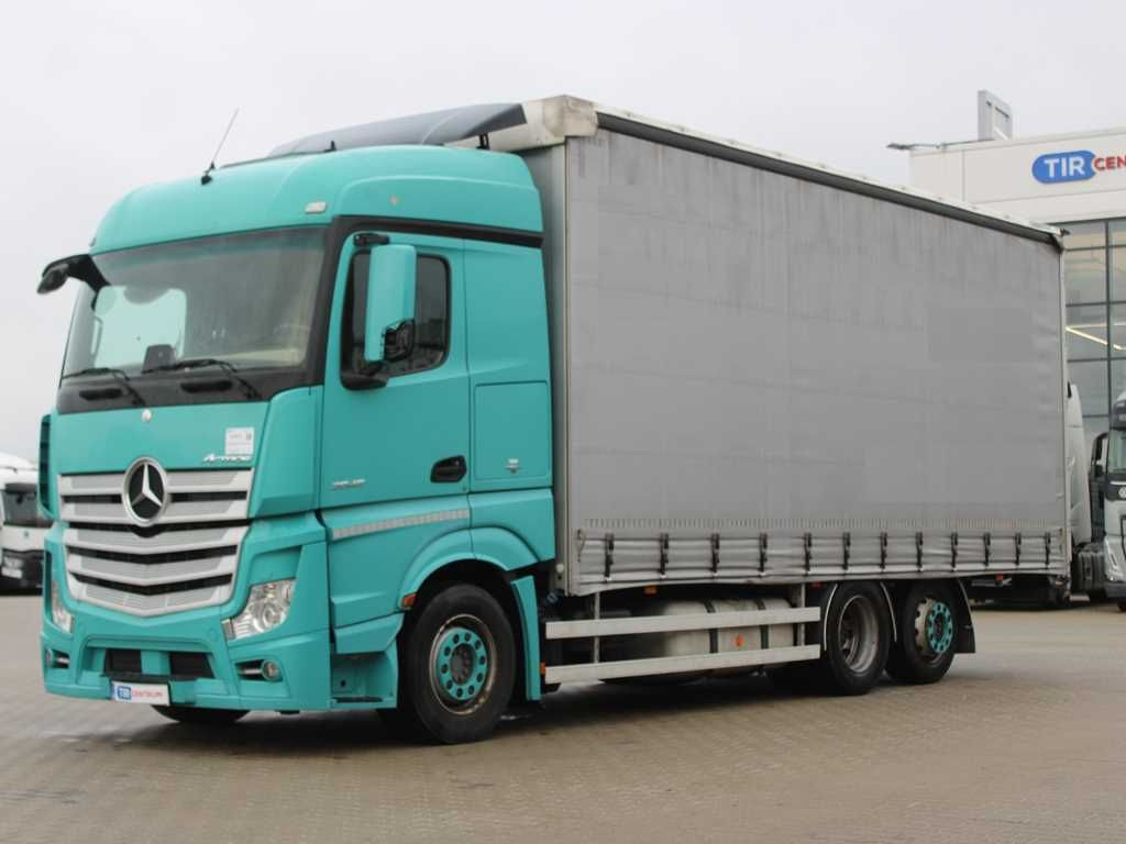 Mercedes-Benz Actros 2545, 6X2, EURO 6, AIR SUSPENSIONS - Камион со церада: слика 1 Mercedes-Benz Actros 2545, 6X2, EURO 6, AIR SUSPENSIONS - Камион со церада: слика 1