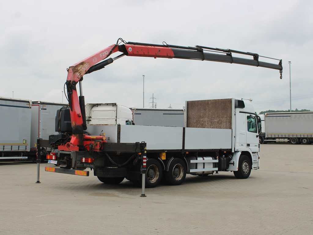 Mercedes-Benz Actros 2644, 6X4, EURO 4, CRANE FASSI F210 - Камион со кран: слика 3 Mercedes-Benz Actros 2644, 6X4, EURO 4, CRANE FASSI F210 - Камион со кран: слика 3