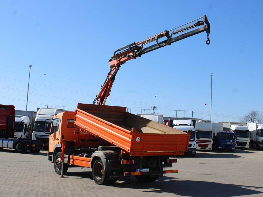 Mercedes-Benz Atego 1523, HYDRAULIC ARM ATLAS 60.1, THREE-SIDED - Кипер, Камион со кран: слика 5 Mercedes-Benz Atego 1523, HYDRAULIC ARM ATLAS 60.1, THREE-SIDED - Кипер, Камион со кран: слика 5