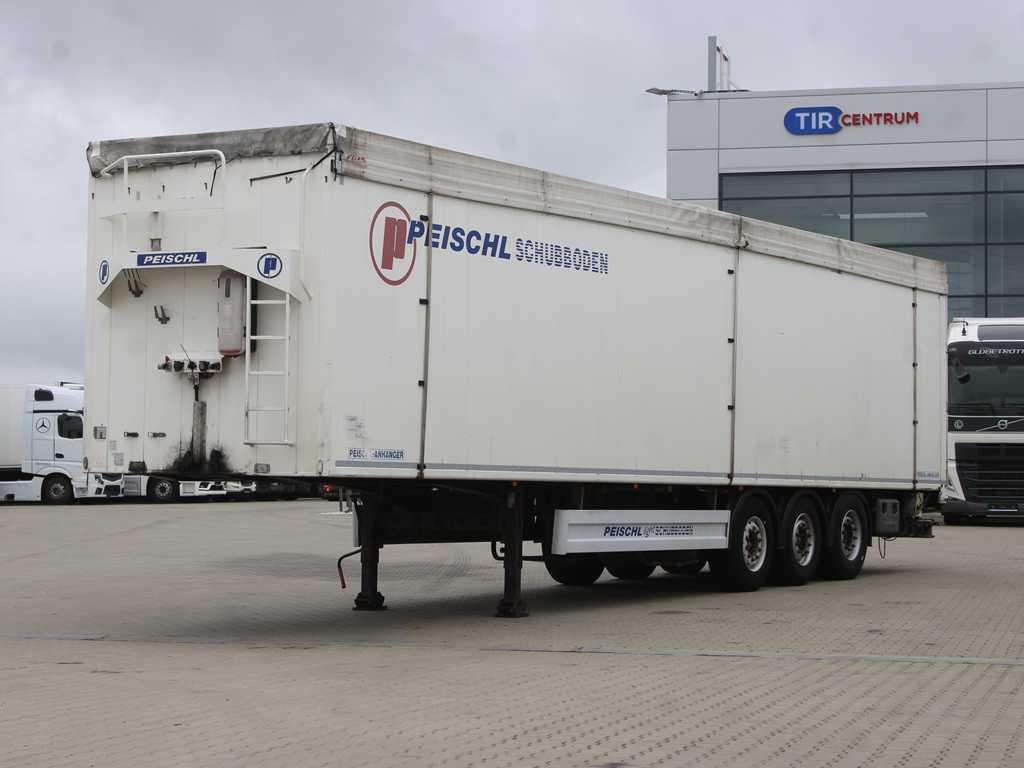 PEISCHL, WALKINGFLOOR, LIFT AXLE, SAF - Полуприколка сандучар: слика 1 PEISCHL, WALKINGFLOOR, LIFT AXLE, SAF - Полуприколка сандучар: слика 1
