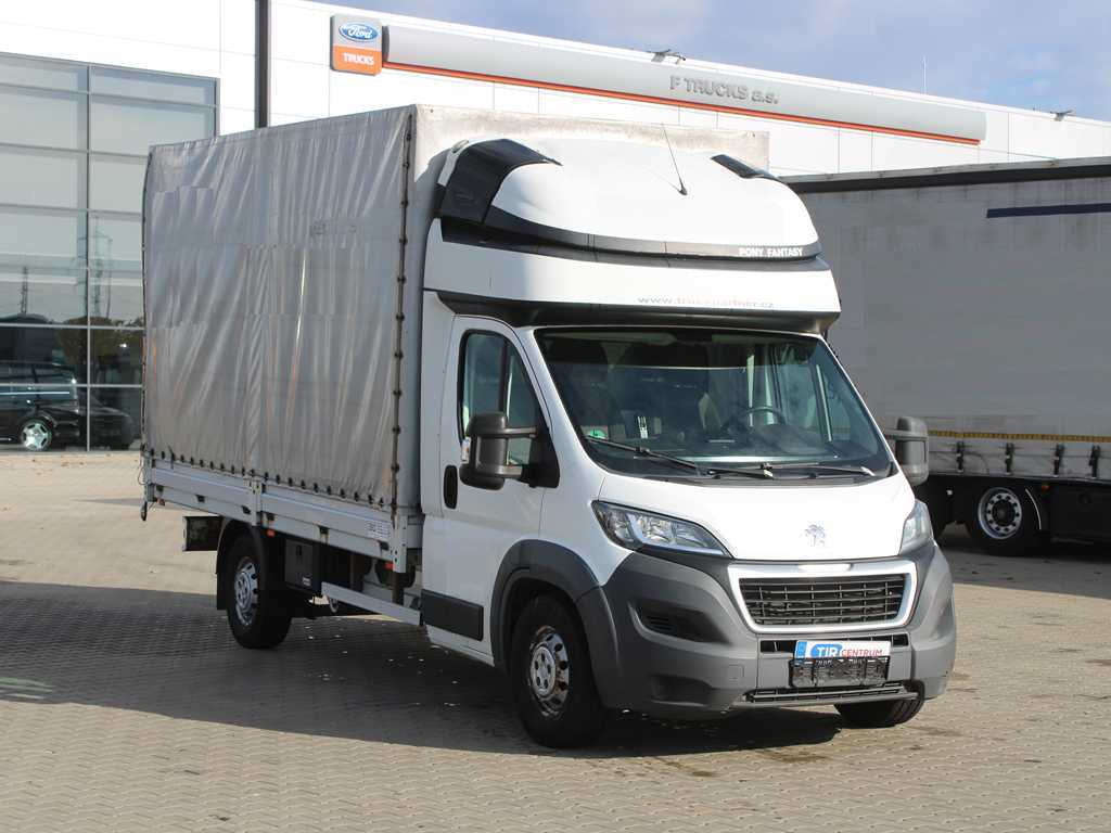 Peugeot Boxer, EURO 6, SIDE PANEL, TIRES 80% - Комбе со церада: слика 3 Peugeot Boxer, EURO 6, SIDE PANEL, TIRES 80% - Комбе со церада: слика 3