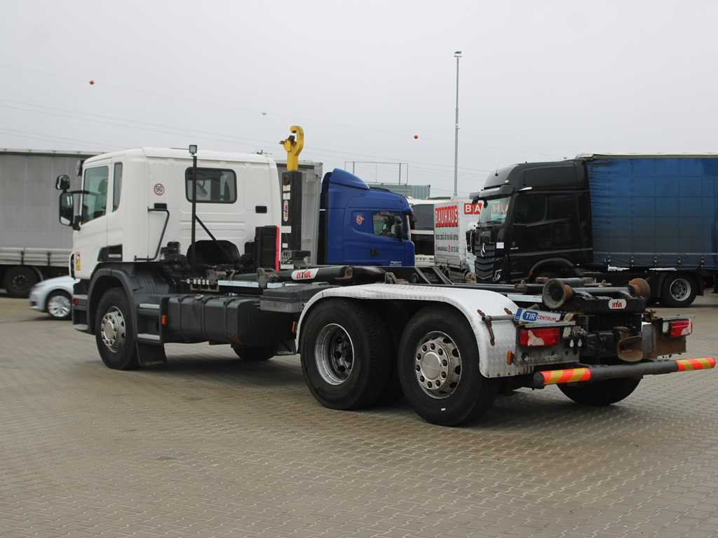 Scania P410, EURO 6, 6X2, CONTAINER HOOK CARRIER, LIFTING AXLE - Камион со кука за подигање: слика 5 Scania P410, EURO 6, 6X2, CONTAINER HOOK CARRIER, LIFTING AXLE - Камион со кука за подигање: слика 5