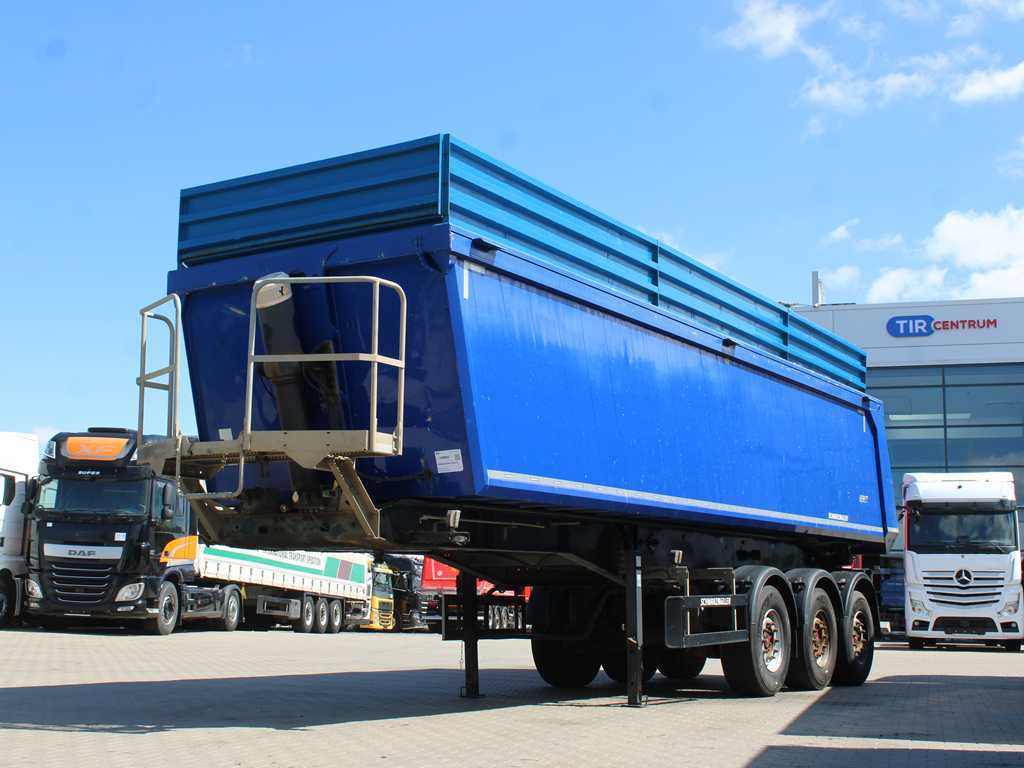 Schwarzmüller KIS 3/E, 2X LIFT AXLE, SAF, 46m³ - Кипер полуприколка: слика 1 Schwarzmüller KIS 3/E, 2X LIFT AXLE, SAF, 46m³ - Кипер полуприколка: слика 1