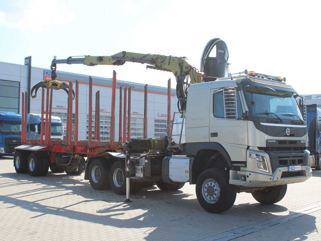 Volvo FMX 500, 6X6, LOGLIFT F265Z95 + DOLL trailer (2007) - Камион за дрва, Камион со кран: слика 4 Volvo FMX 500, 6X6, LOGLIFT F265Z95 + DOLL trailer (2007) - Камион за дрва, Камион со кран: слика 4