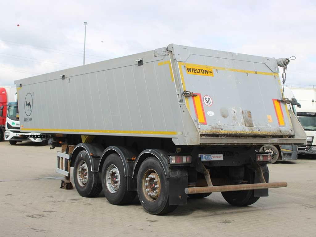 Wielton NW-3, SAF, FOLDING ROOF, LIFTING AXLE, 30m³ - Кипер полуприколка: слика 4 Wielton NW-3, SAF, FOLDING ROOF, LIFTING AXLE, 30m³ - Кипер полуприколка: слика 4