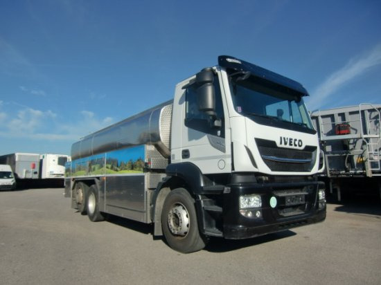 Iveco Stralis AD 260 SYS Milchtankwagen, Tankaufbau, ,Lenkachse + Liftachse, Retarder, 3 Kammern zu 5300l - Камион цистерна: слика 3 Iveco Stralis AD 260 SYS Milchtankwagen, Tankaufbau, ,Lenkachse + Liftachse, Retarder, 3 Kammern zu 5300l - Камион цистерна: слика 3