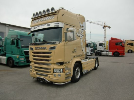 Scania R520 V8,Topline,Hydraulik Retarder Voll Luft - Камион влекач: слика 1 Scania R520 V8,Topline,Hydraulik Retarder Voll Luft - Камион влекач: слика 1