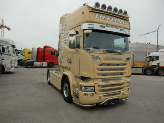 Scania R520 V8,Topline,Hydraulik Retarder Voll Luft - Камион влекач: слика 3 Scania R520 V8,Topline,Hydraulik Retarder Voll Luft - Камион влекач: слика 3