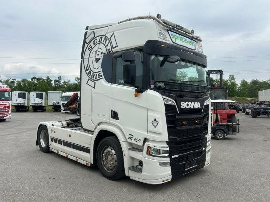 Scania R650 4x2, E6d, Leder, Voll-Luft, Standklima, Schubbodenhydraulik, Opticruse - Камион влекач: слика 3 Scania R650 4x2, E6d, Leder, Voll-Luft, Standklima, Schubbodenhydraulik, Opticruse - Камион влекач: слика 3