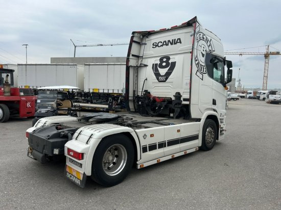Scania R650 4x2, E6d, Leder, Voll-Luft, Standklima, Schubbodenhydraulik, Opticruse - Камион влекач: слика 4 Scania R650 4x2, E6d, Leder, Voll-Luft, Standklima, Schubbodenhydraulik, Opticruse - Камион влекач: слика 4
