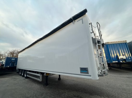Knapen K100 Schubboden, Neufahrzeug, 8mm Boden, Liftachse, Funk - Полуприколка со подвижен под за истовар: слика 3 Knapen K100 Schubboden, Neufahrzeug, 8mm Boden, Liftachse, Funk - Полуприколка со подвижен под за истовар: слика 3
