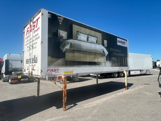 Krone DryBox Koffer WK 7.3 STG (6 Stück) 7,45 Meter Gesamtlänge - Транспортер на контејнер/ Приколка со променливо тело: слика 1 Krone DryBox Koffer WK 7.3 STG (6 Stück) 7,45 Meter Gesamtlänge - Транспортер на контејнер/ Приколка со променливо тело: слика 1