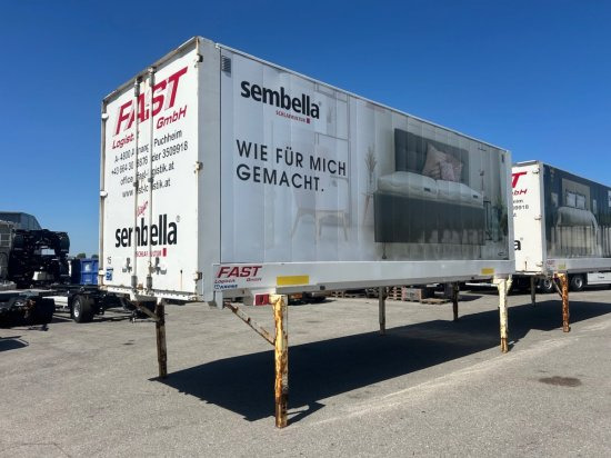 Krone DryBox Koffer WK 7.3 STG (6 Stück) 7,45 Meter Gesamtlänge - Транспортер на контејнер/ Приколка со променливо тело: слика 2 Krone DryBox Koffer WK 7.3 STG (6 Stück) 7,45 Meter Gesamtlänge - Транспортер на контејнер/ Приколка со променливо тело: слика 2
