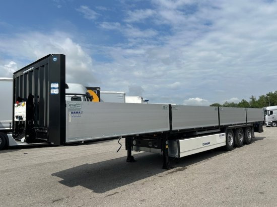 Krone Profi Liner SDP 27 Baustoff Auflieger Neu, 1-A Liftachse, mehrere Einheiten vorhanden - Полуприколка платформа: слика 1 Krone Profi Liner SDP 27 Baustoff Auflieger Neu, 1-A Liftachse, mehrere Einheiten vorhanden - Полуприколка платформа: слика 1