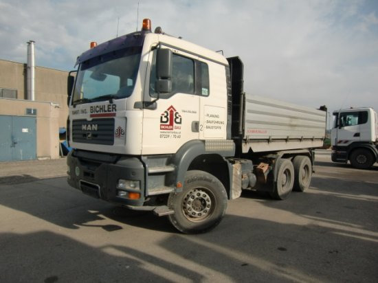 MAN TGA 26.360 6x4 Kipper, Manuel, E3 Schwarzmüller 3-Seitenkipper - Кипер: слика 1 MAN TGA 26.360 6x4 Kipper, Manuel, E3 Schwarzmüller 3-Seitenkipper - Кипер: слика 1