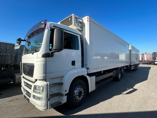 MAN TGS 26.360 6x2 LL, Tiefkühlkoffer Intarder, Liftachse ohne Anhänger - Камион ладилник: слика 1 MAN TGS 26.360 6x2 LL, Tiefkühlkoffer Intarder, Liftachse ohne Anhänger - Камион ладилник: слика 1