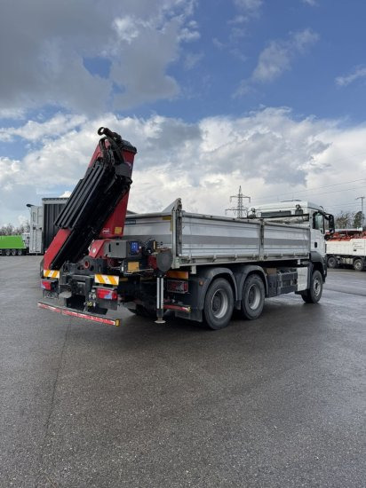 MAN TGS 26.430 6x4 3-Seitenkipper, HMF 2020K-RC Heckkran abnehmbar, - Кипер, Камион со кран: слика 4 MAN TGS 26.430 6x4 3-Seitenkipper, HMF 2020K-RC Heckkran abnehmbar, - Кипер, Камион со кран: слика 4