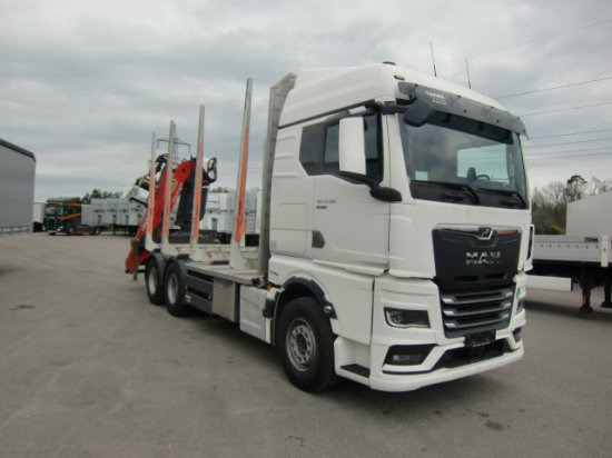MAN TGX 33.580 BL 6x4, Intarder, Holztransporter, - Камион за дрва, Камион со кран: слика 3 MAN TGX 33.580 BL 6x4, Intarder, Holztransporter, - Камион за дрва, Камион со кран: слика 3