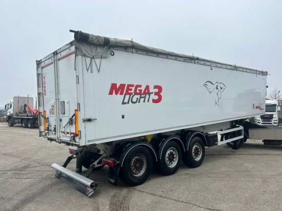 MEGA Alu-Kastenmulde 55m³, SAF-Achsen, Rollplane, Kombiklappe, Stehpodest - Кипер полуприколка: слика 2 MEGA Alu-Kastenmulde 55m³, SAF-Achsen, Rollplane, Kombiklappe, Stehpodest - Кипер полуприколка: слика 2