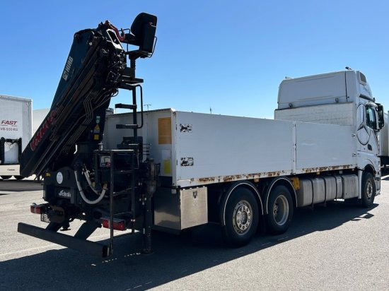 Mercedes-Benz Actros 2545 L 6x2, Retarder, Pritsche, Hiab XS 166 D-4 PRO, E5 - Камион со платформа, Камион со кран: слика 5 Mercedes-Benz Actros 2545 L 6x2, Retarder, Pritsche, Hiab XS 166 D-4 PRO, E5 - Камион со платформа, Камион со кран: слика 5