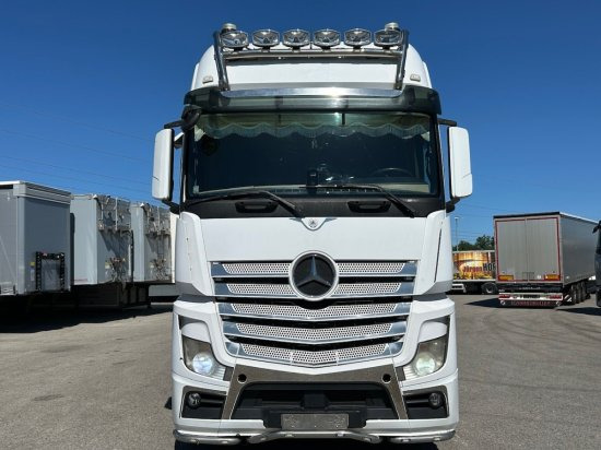 Mercedes-Benz Actros 2545 L 6x2, Retarder, Pritsche, Hiab XS 166 D-4 PRO, E5 - Камион со платформа, Камион со кран: слика 2 Mercedes-Benz Actros 2545 L 6x2, Retarder, Pritsche, Hiab XS 166 D-4 PRO, E5 - Камион со платформа, Камион со кран: слика 2