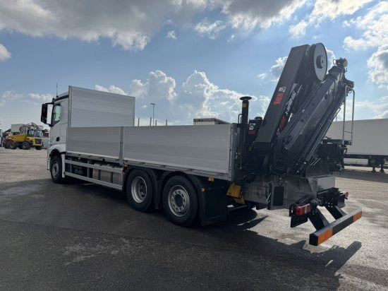 Mercedes-Benz Actros 2653, Retarder, Pritsche, Hiab Hipro 232 ES5 - Камион со платформа, Камион со кран: слика 4 Mercedes-Benz Actros 2653, Retarder, Pritsche, Hiab Hipro 232 ES5 - Камион со платформа, Камион со кран: слика 4