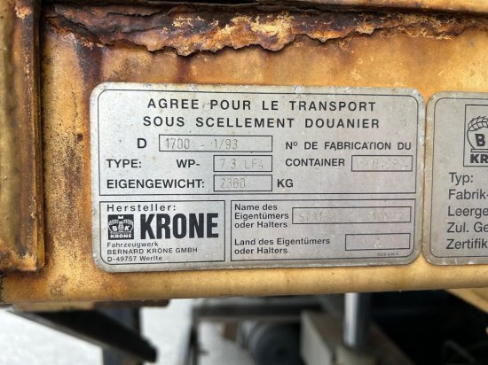 Нов Транспортер на контејнер/ Приколка со променливо тело Plateau-Wechselpritsche, 7,45m: слика 9 Нов Транспортер на контејнер/ Приколка со променливо тело Plateau-Wechselpritsche, 7,45m: слика 9