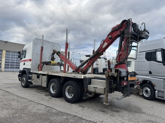 Scania G490 6X6 Blatt-Blatt Penz Kran 12.Z8.70 - Камион за дрва, Камион со кран: слика 4 Scania G490 6X6 Blatt-Blatt Penz Kran 12.Z8.70 - Камион за дрва, Камион со кран: слика 4