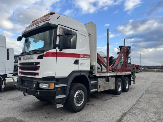 Scania G490 6X6 Blatt-Blatt Penz Kran 12.Z8.70 - Камион за дрва, Камион со кран: слика 3 Scania G490 6X6 Blatt-Blatt Penz Kran 12.Z8.70 - Камион за дрва, Камион со кран: слика 3