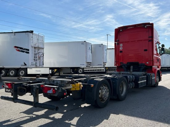 Scania R410 6x2 Topline, BDF, E6, Automatik, Redarter, Standklima, Liftachse - Транспортер на контејнер/ Камион со променливо тело: слика 5 Scania R410 6x2 Topline, BDF, E6, Automatik, Redarter, Standklima, Liftachse - Транспортер на контејнер/ Камион со променливо тело: слика 5