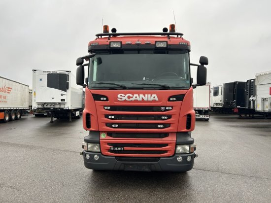 Scania R440 6x2 Abroller, Schalter ,Retarder, E5, lenk,lift Hyva Lift, OHNE AUFBAU - Камион со кука за подигање, Камион со кран: слика 2 Scania R440 6x2 Abroller, Schalter ,Retarder, E5, lenk,lift Hyva Lift, OHNE AUFBAU - Камион со кука за подигање, Камион со кран: слика 2