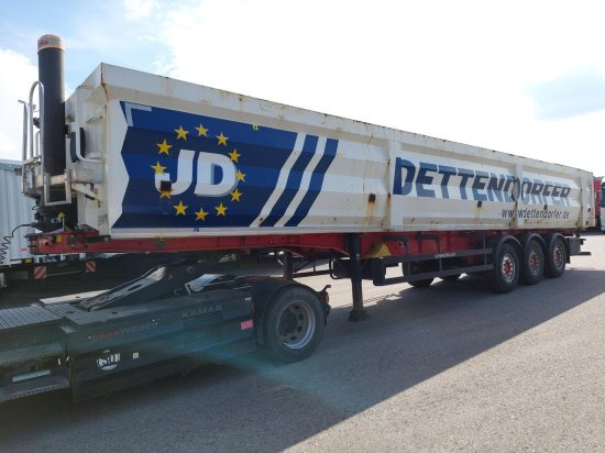 Schwarzmüller K10VLN3 Stahlmulde, Portaltüren, Alufelgen, Liftachse, 60m3 - Кипер полуприколка: слика 1 Schwarzmüller K10VLN3 Stahlmulde, Portaltüren, Alufelgen, Liftachse, 60m3 - Кипер полуприколка: слика 1