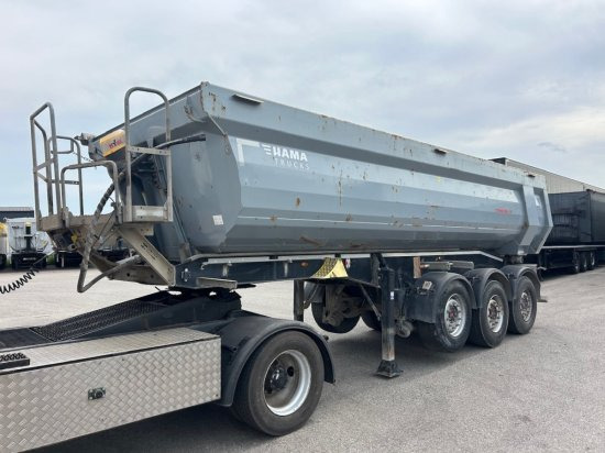 Schwarzmüller Kippmulde 25m³, SAF, Rollplane, Podest, HYVA - Кипер полуприколка: слика 1 Schwarzmüller Kippmulde 25m³, SAF, Rollplane, Podest, HYVA - Кипер полуприколка: слика 1