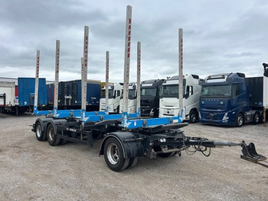 Schwarzmüller N-Serie 3-achs Holzanhänger 4 Rungenpaare - Приколка за дрва: слика 5 Schwarzmüller N-Serie 3-achs Holzanhänger 4 Rungenpaare - Приколка за дрва: слика 5