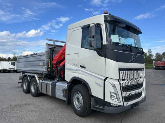 Volvo FH 500 3-Seiten Meiller Kipper mit Palfinger PK22002EH, Retarder, - Кипер: слика 3 Volvo FH 500 3-Seiten Meiller Kipper mit Palfinger PK22002EH, Retarder, - Кипер: слика 3