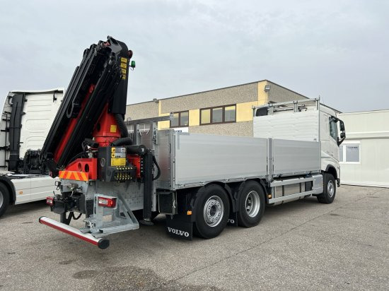 Volvo FH 500 6X2 Euro6, Retarder, Pritsche, Palfinger PK22002-EH - Камион со платформа, Камион со кран: слика 4 Volvo FH 500 6X2 Euro6, Retarder, Pritsche, Palfinger PK22002-EH - Камион со платформа, Камион со кран: слика 4