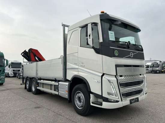 Volvo FH 500 6X2 Euro6, Retarder, Pritsche, Palfinger PK22002-EH - Камион со платформа, Камион со кран: слика 3 Volvo FH 500 6X2 Euro6, Retarder, Pritsche, Palfinger PK22002-EH - Камион со платформа, Камион со кран: слика 3