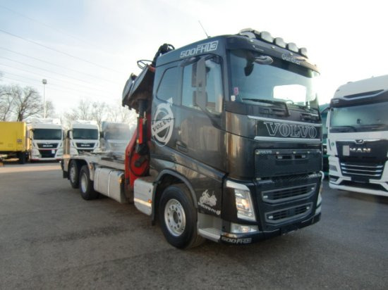 Volvo FH 500 6x2, Schrottkran, Waage, E6, Liftachse - Камион со кука за подигање, Камион со кран: слика 3 Volvo FH 500 6x2, Schrottkran, Waage, E6, Liftachse - Камион со кука за подигање, Камион со кран: слика 3
