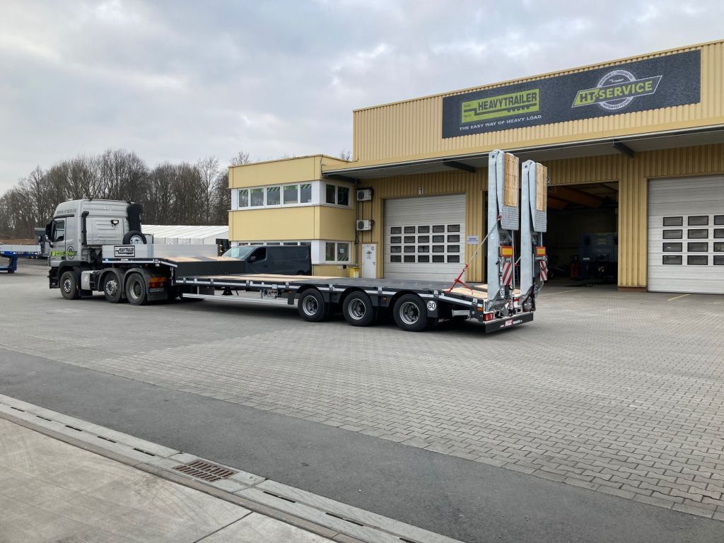 Faymonville MAX Trailer 3-Achs-Tele-Semi m. hydr. Rampen-nlla - Полуприколка за низок утовар: слика 2 Faymonville MAX Trailer 3-Achs-Tele-Semi m. hydr. Rampen-nlla - Полуприколка за низок утовар: слика 2