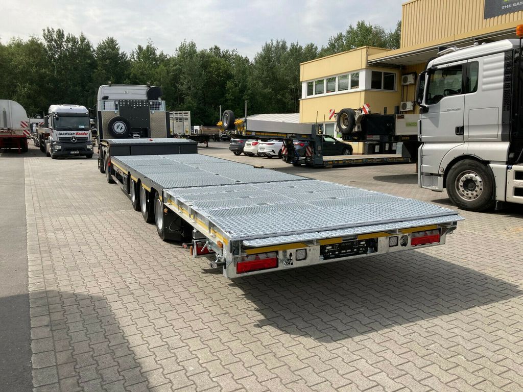 Meusburger 3-Achs-Satteltieflader mit abklappbarem Heck - Полуприколка за низок утовар: слика 5 Meusburger 3-Achs-Satteltieflader mit abklappbarem Heck - Полуприколка за низок утовар: слика 5