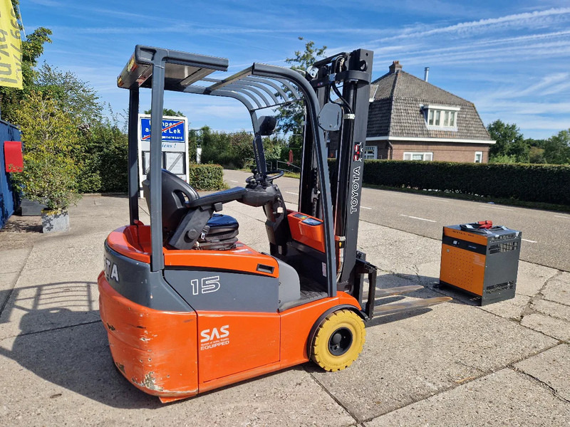 Toyota 1500 kg. elektrisch hefhoogte 5.00m. - Електричен вилушкар: слика 1 Toyota 1500 kg. elektrisch hefhoogte 5.00m. - Електричен вилушкар: слика 1