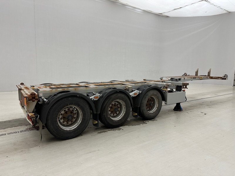 Broshuis Polyvalent skelet ADR 2 x 20-30-40-45 ft - Транспортер на контејнер/ Полуприколка со променливо тело: слика 5 Broshuis Polyvalent skelet ADR 2 x 20-30-40-45 ft - Транспортер на контејнер/ Полуприколка со променливо тело: слика 5