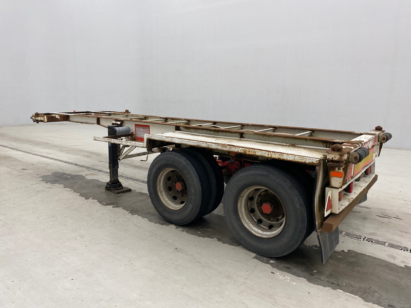 Транспортер на контејнер/ Полуприколка со променливо тело Flandria Skelet 20 ft: слика 8