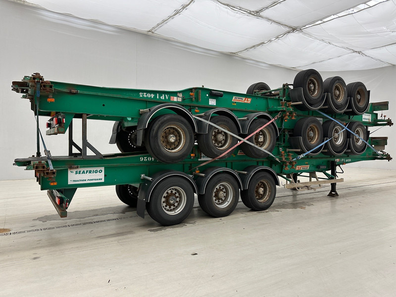 Fruehauf 4 x Skelet 2 x 20-40 ft - Транспортер на контејнер/ Полуприколка со променливо тело: слика 5 Fruehauf 4 x Skelet 2 x 20-40 ft - Транспортер на контејнер/ Полуприколка со променливо тело: слика 5